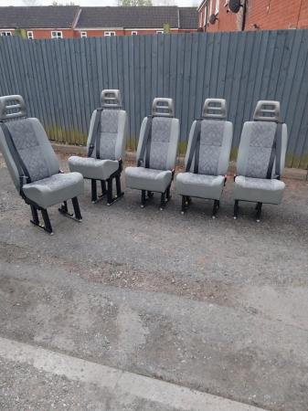 Image 2 of Vauxhall vivaro minibus seats