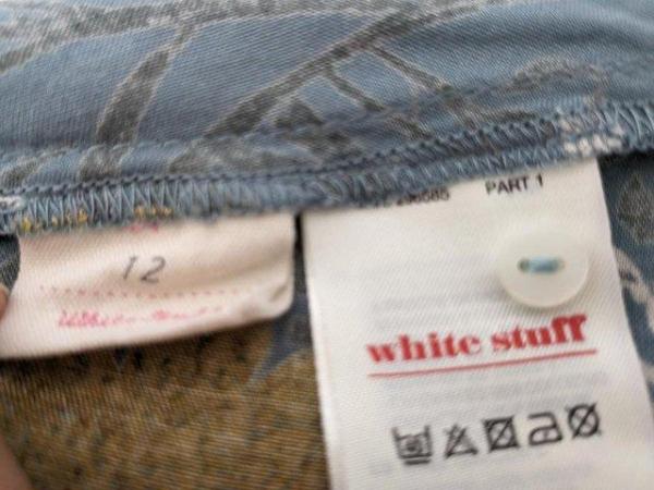 Image 3 of White Stuff Reversible Skirt size 12