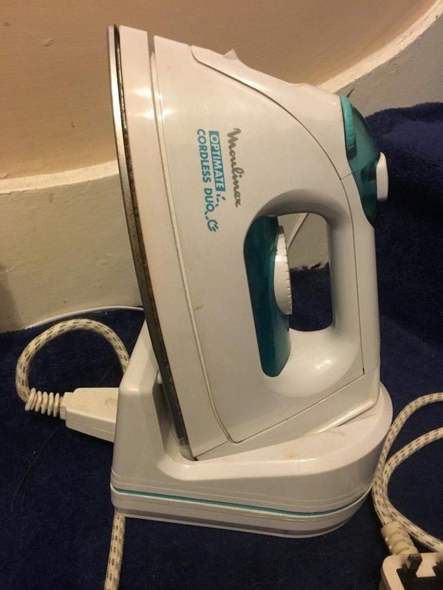 Preview of the first image of Moulinex Cordless Iron.