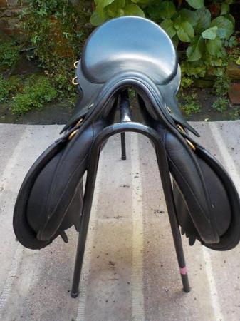 Image 3 of GP saddle 17.5”, Ideal, MW, black, VGC, £500