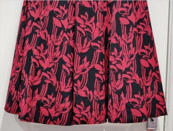 Image 13 of New Women's Monsoon Collection Ramona Red Skirt UK 10 12