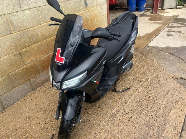 Preview of the first image of *LOW MILES & TOP CONDITION* APRILIA SXR 50  £1850.