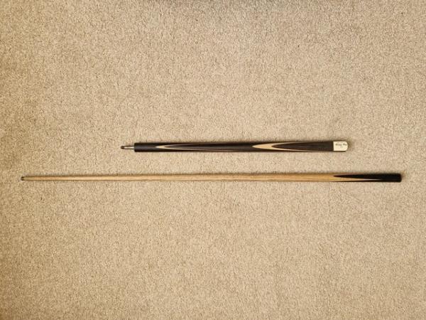 Image 2 of Hand made snooker cue Ash fifty seven inches long