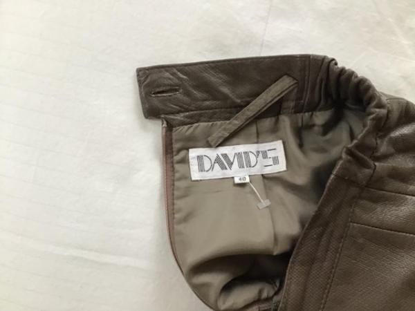 Image 1 of Leather Skirt - David’s make