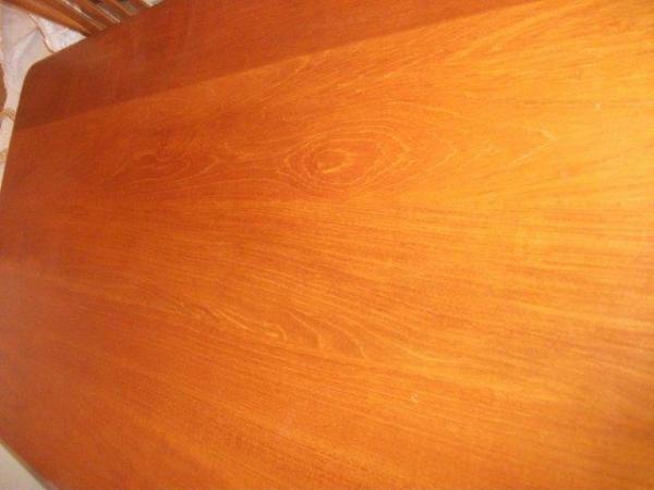 Image 2 of TEAK DINING TABLE