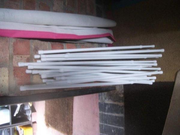 Image 1 of CURTAIN TENSION RODS (good clean condition)