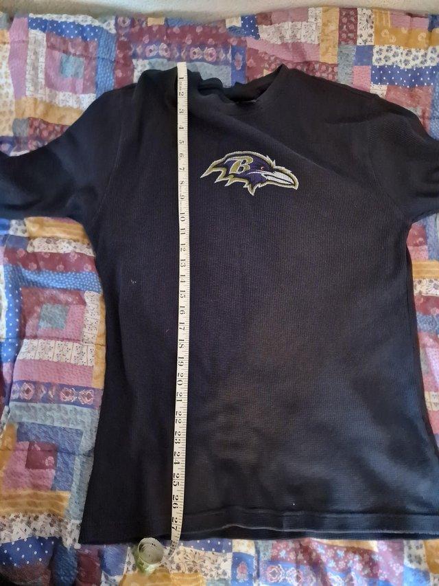 Preview of the first image of NFL Baltimore Ravens LS Sweater Jumper Reebok M.
