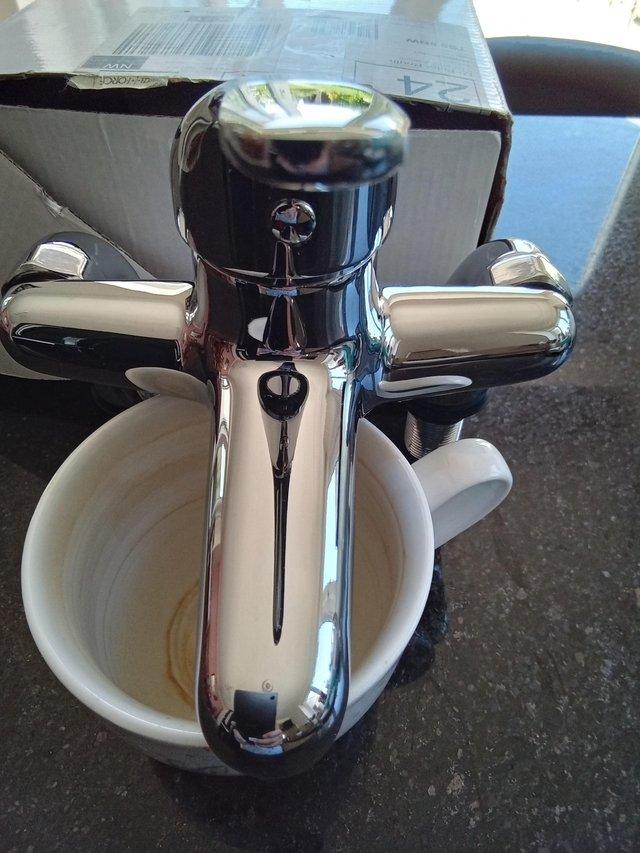 Preview of the first image of Bath mixer tap without shower function.