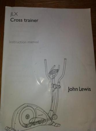 Image 3 of Cross Trainer from John Lewis with multi function settings