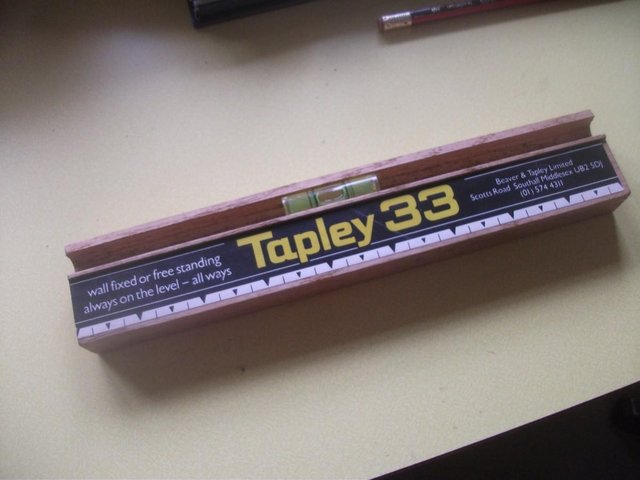 Preview of the first image of BEAVER & TAPLEY 33 SPIRIT LEVEL.