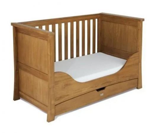 Image 2 of Silver Cross Cot Bed. Suitable from 0-4 years old