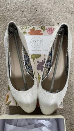Image 1 of Brand New Bridal Shoes size 5