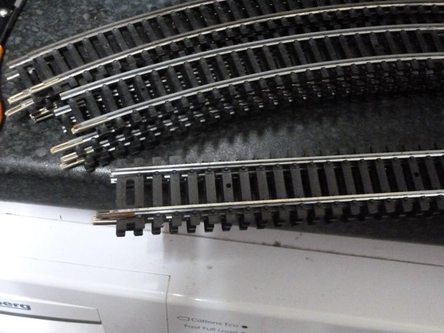 Preview of the first image of 00 Gauge 4mm scale train track.