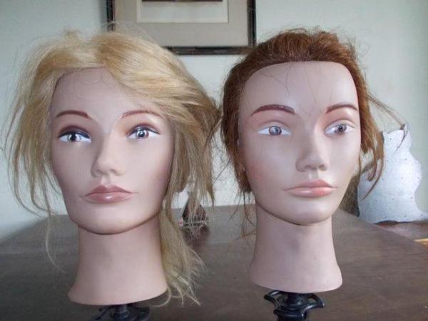 Image 3 of Beauty Shop wig Mannequin display head & clamp £25 each