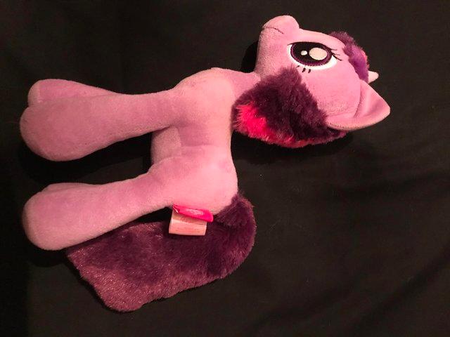 Preview of the first image of Soft, plush Twilight pony toy £10.