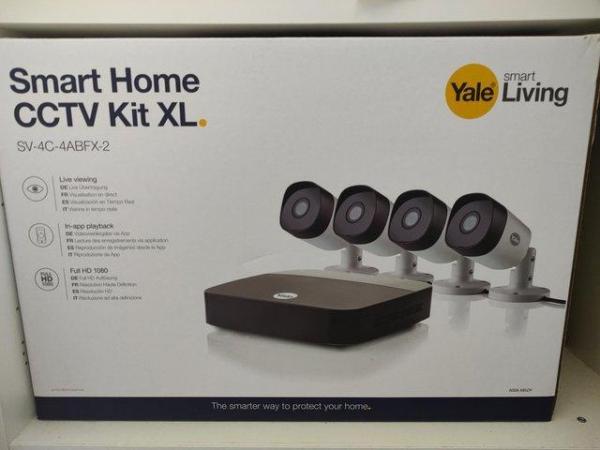 Image 1 of BRAND NEW IN BOX YALE SMART  HOME  CCTV HOME KIT XL SECURITY