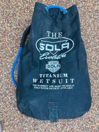 Image 3 of Sola Evolution - Ultra Sola Stretch M Titanium wetsuit + bag