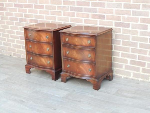 Image 7 of Pair of Bevan Funnell Bedside Chests (UK Delivery)