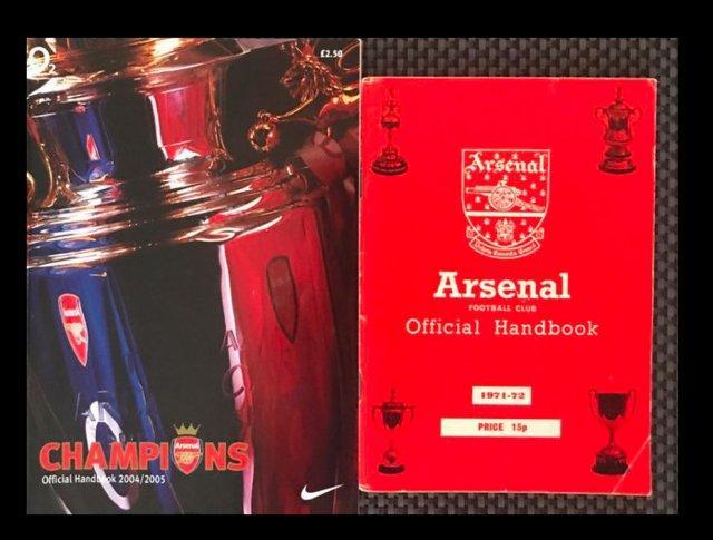 Preview of the first image of ArsenalFootball Programmes 1993 + 71/72 +Official Handbook +.