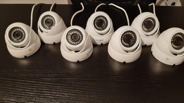 Image 3 of ZXTech CCTV Cameras - Set of 7