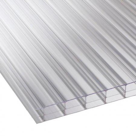 Image 1 of Polycarbonate Sheet 16mm Triple Wall 980mm x 4MetreNEW