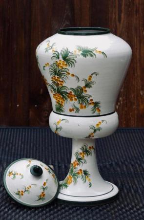 Image 1 of Glazed Pottery Jar