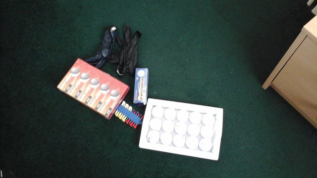 Image 2 of right handed golf clubs bag balls and ts