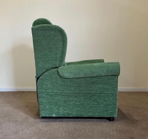 Image 11 of LUXURY ELECTRIC RISER RECLINER MINT GREEN CHAIR CAN DELIVER