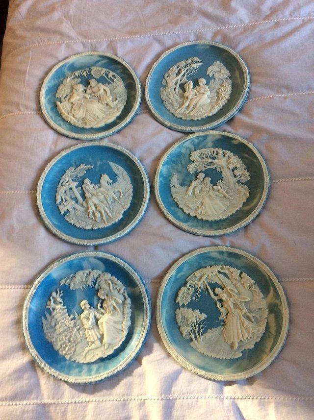 Preview of the first image of Bradford Exchange plates set of 6.