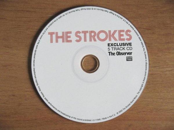 Image 2 of The Strokes– Exclusive 5 Track CD – Promo – Rough Trade