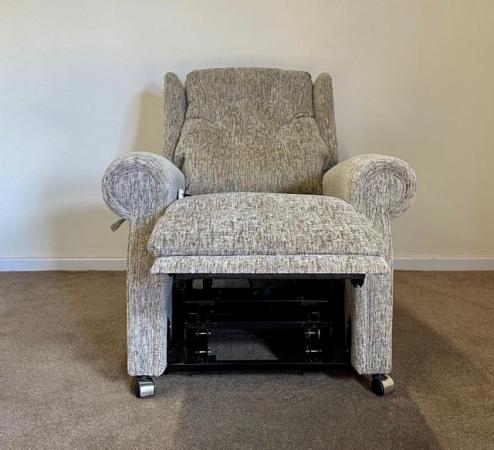 Image 9 of WILLOWBROOK ELECTRIC RISER RECLINER GREY CHAIR ~ CAN DELIVER