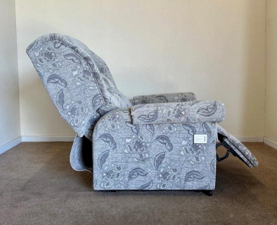 Image 20 of ELECTRIC RISER RECLINER DUAL MOTOR CHAIR GREY ~ CAN DELIVER