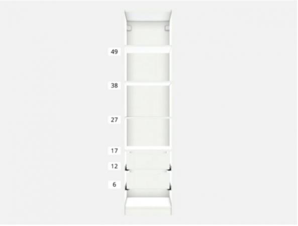 Image 6 of Ikea Pax L shape extended corner wardrobe, 4 modules, 201cm
