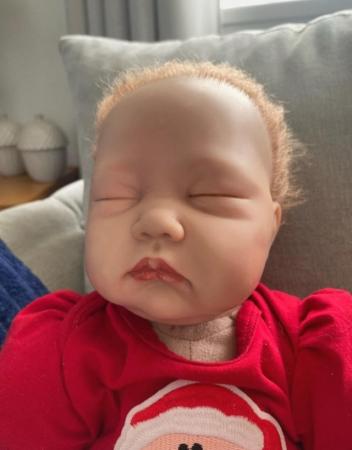 Image 1 of cloth body reborn doll great condition