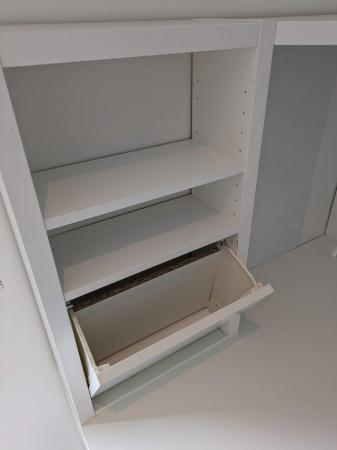 Image 3 of IKEA MICKE Corner Desk in great condition. RRP: £179