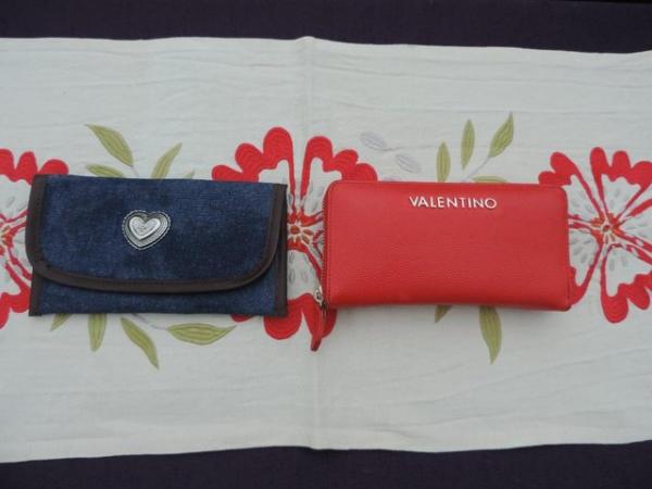 Image 1 of Authentic Valentino Large Red Clutch Purse / Wallet.