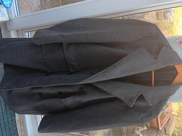 Mens Woollen trench style overcoat — Clothing & Accessories in Chelmsford
