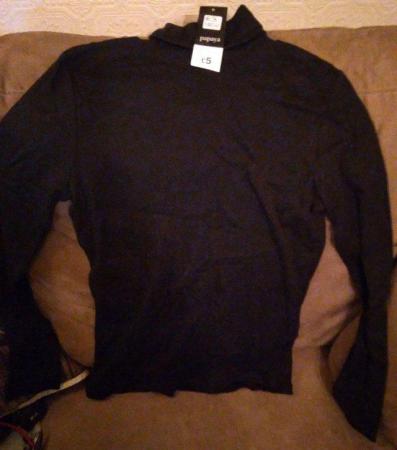 Image 1 of Women's Black Size 14 Long Sleeved Top (new)