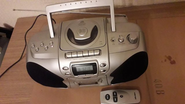 Image 3 of Bush portable FM Radio CD Cassette Player