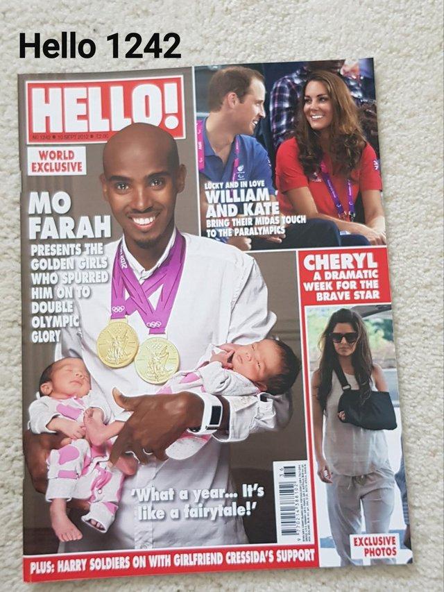 Preview of the first image of Hello Magazine 1242 - Kate & William; Mo Farah's Twins.