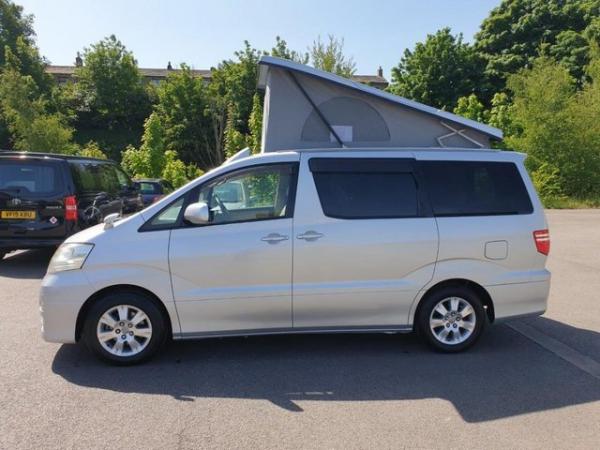 Image 1 of Toyota Alphard campervan By Wellhouse 3.0V6 Auto In Silver