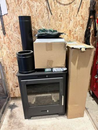 Image 1 of Brand New Wood Burner and Accessorie