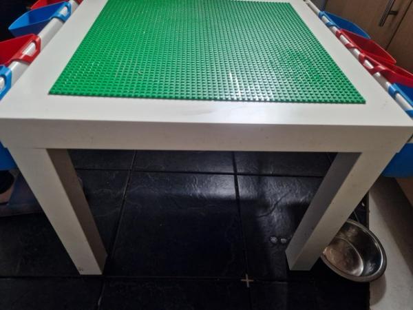 Image 3 of CHILDRENS LEGO TABLE FOR SALE