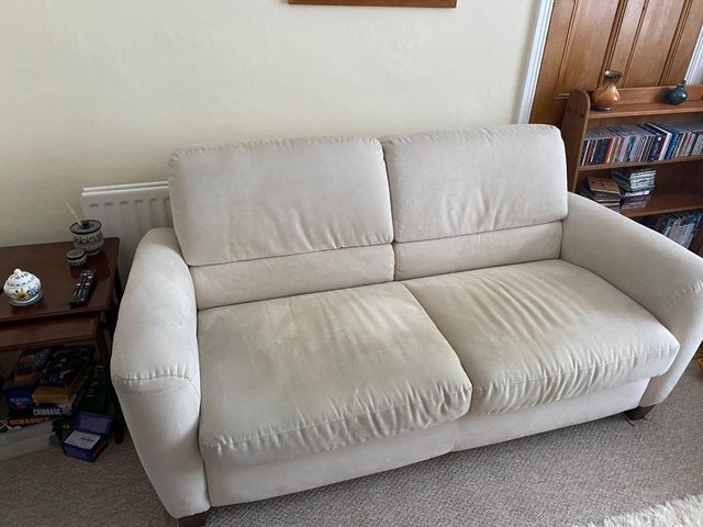 Preview of the first image of Double Sofa bed, Ikea brand. Fair condition..
