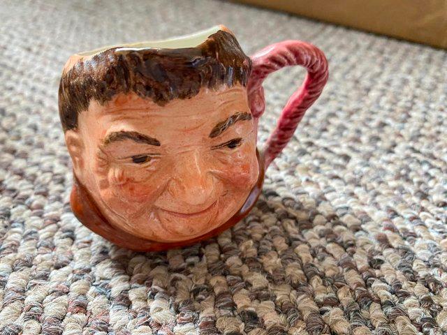 Preview of the first image of Vintage Cooper Carlton Toby Jug Friar Tuck.