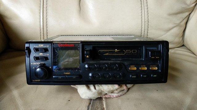 Preview of the first image of GOODMANS CLASSIC CAR RADIO / CASSETTE PLAYER.