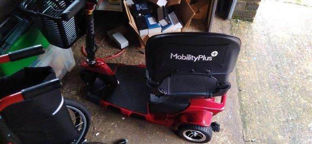 Preview of the first image of mobility scooter nearly new not used...