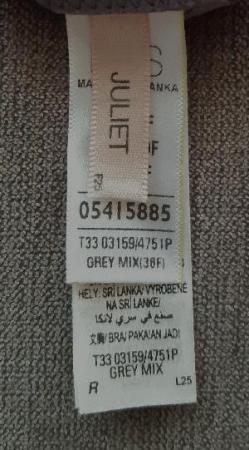 Image 2 of Lovely Marks & Spencer Grey Mix Underwired Bra - Size 36F