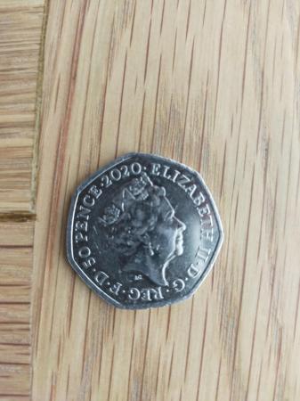 Image 1 of 2020 Brexit "Peace, Prosperity and Friendship" 50p Coin
