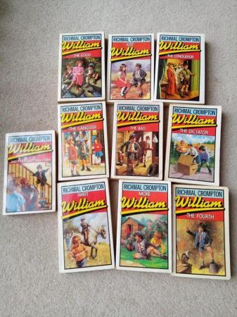 Image 1 of Vintage Just William Books - set of 10 - 1980's